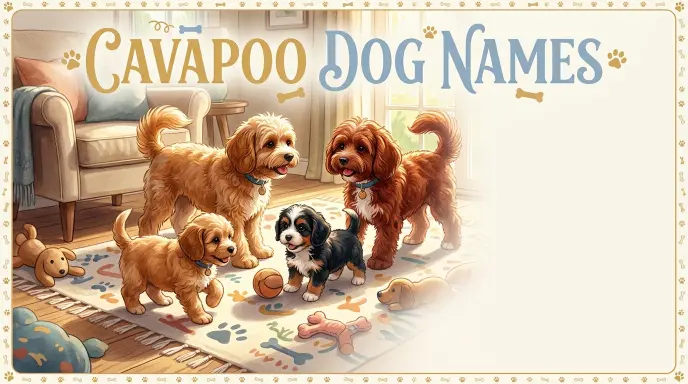Cavapoo Dog Names With Name Generator