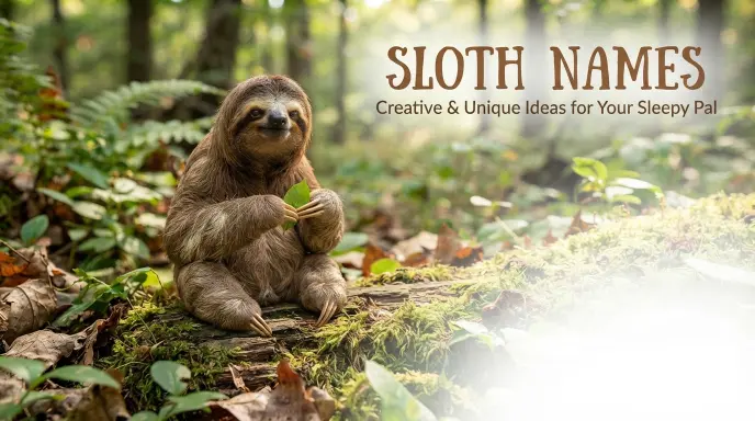 Sloth Names With Name Generator